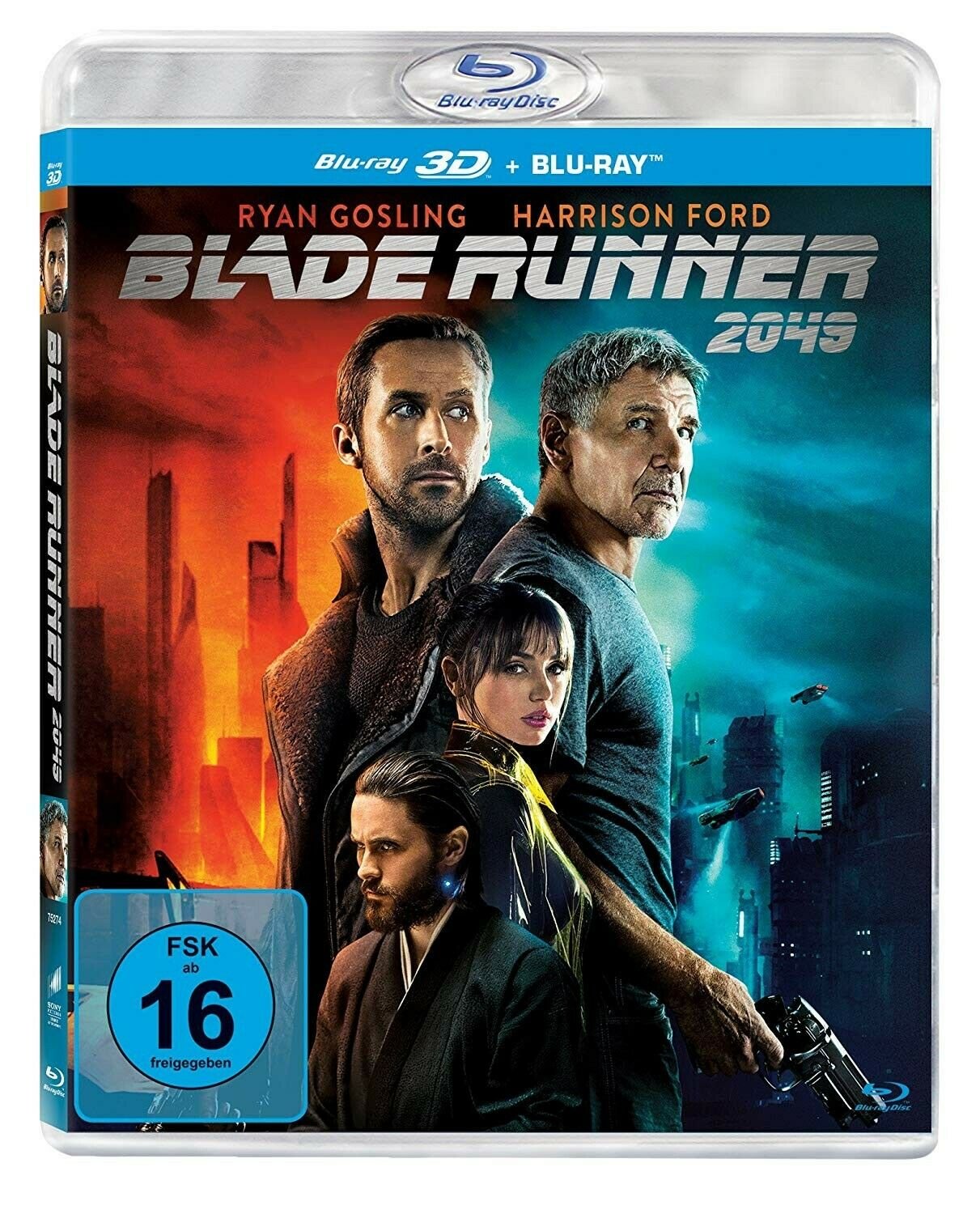 Blade Runner 2049 (2017) - Ryan Gosling Blu-ray 3D + Blu-ray