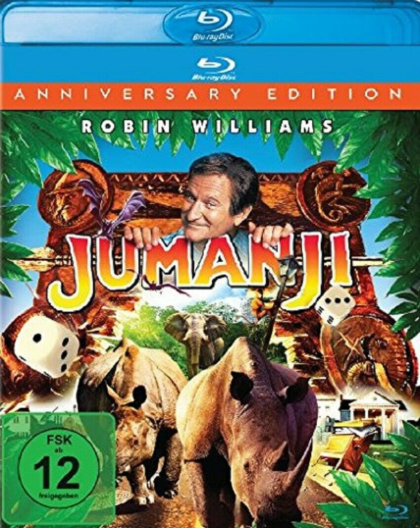 Jumanji : Anniversary Edition (1995) - Robin Williams Blu-ray