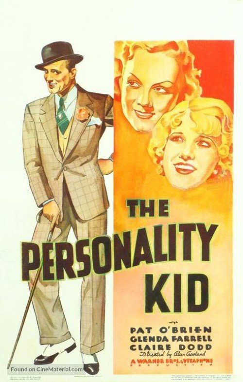 The Personality Kid (1934) - Pat O&Acirc;&acute;Brien  DVD