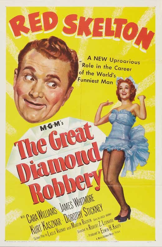 The Great Diamond Robbery (1954) - Red Skelton  DVD