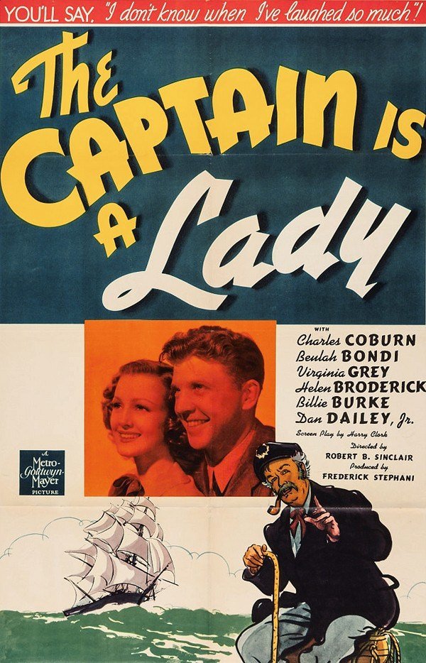 The Captain Is A Lady (1940) - Charles Coburn DVD