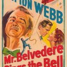 Mr. Belvedere Rings The Bell (1951) - Clifton Webb  DVD