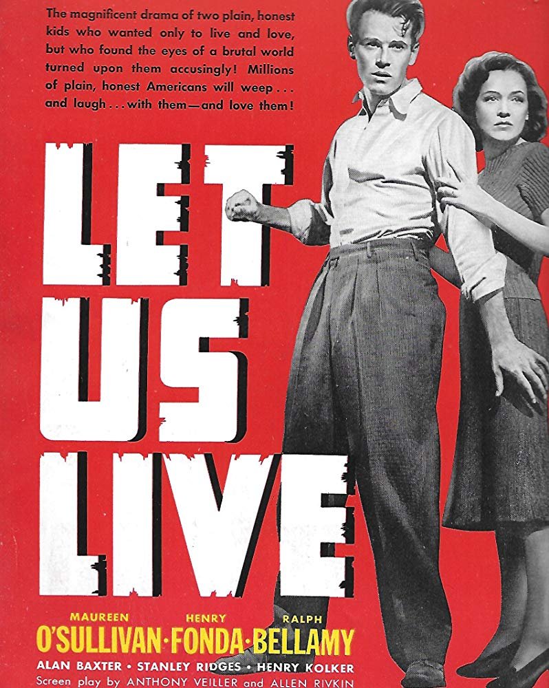 Let Us Live (1939) - Henry Fonda DVD