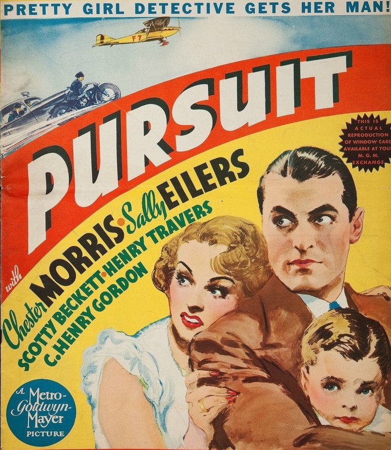 Pursuit (1935) - Chester Morris DVD