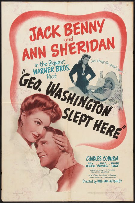 George Washington Slept Here (1942) - Jack Benny  DVD