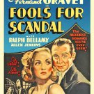Fools For Scandal (1938) - Carole Lombard  DVD