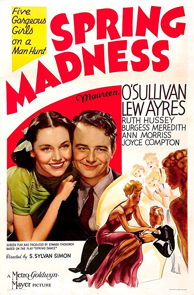 Spring Madness (1938) - Maureen O&Acirc;&acute;Sullivan  DVD