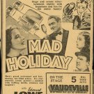 Mad Holiday (1936) - Edmund Lowe  DVD