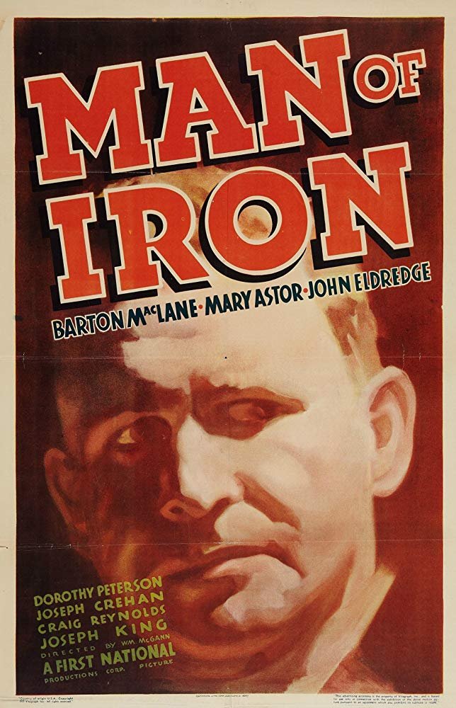 Man Of Iron (1935) - Barton MacLane  DVD