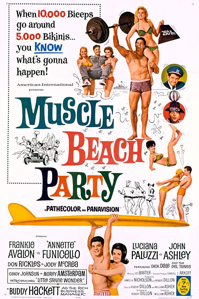 Muscle Beach Party (1964) - Frankie Avalon  DVD