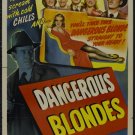 Dangerous Blondes (1943) - Allyn Joslyn  DVD