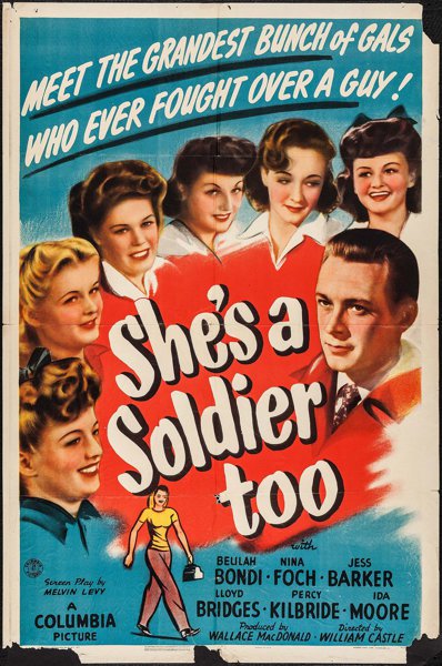 She&Acirc;&acute;s A Soldier Too (1944) - Beulah Bondi  DVD