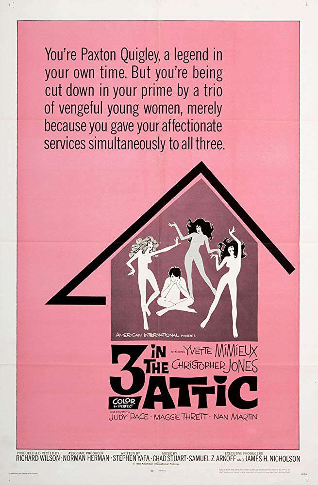 Three In The Attic (1968) - Christopher Jones DVD