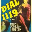 Dial 1119 (1950) - Marshall Thompson  DVD