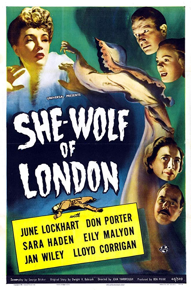 She-Wolf Of London (1946) - June Lockhart DVD