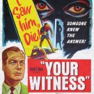 Your Witness AKA Eye Witness (1950) - Robert Montgomery  DVD