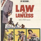 Law Of The Lawless (1964) - Dale Robertson  DVD