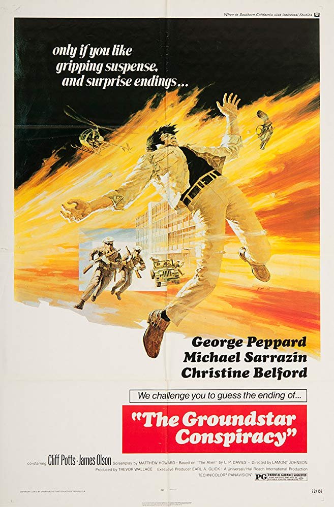 The Groundstar Conspiracy (1972) - George Peppard DVD