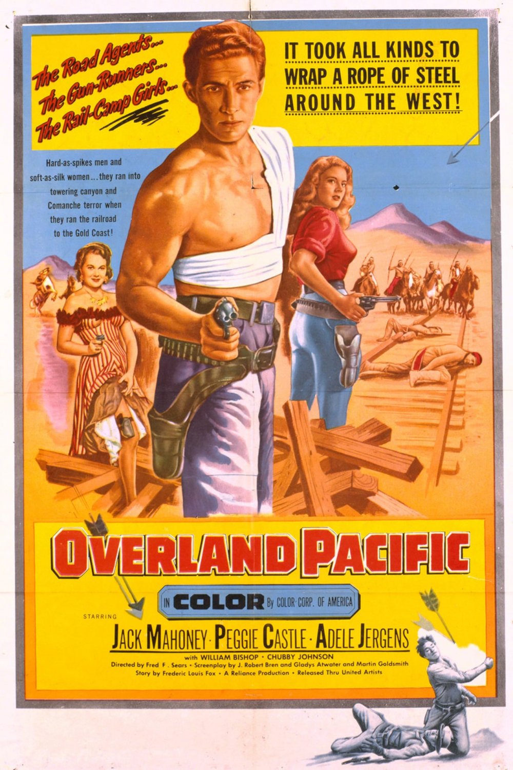 Overland Pacific (1954) - Jock Mahoney  DVD