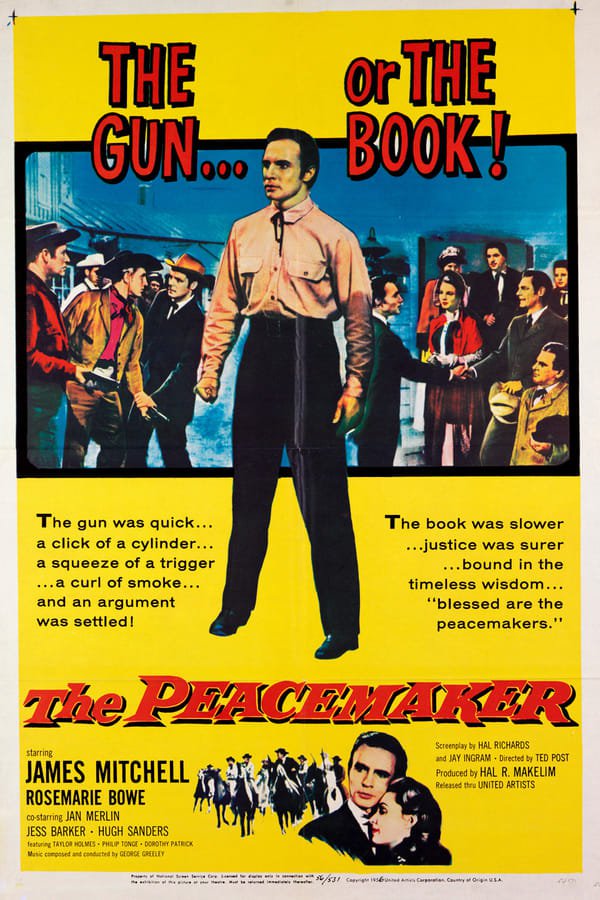 The Peacemaker (1956) - James Mitchell DVD