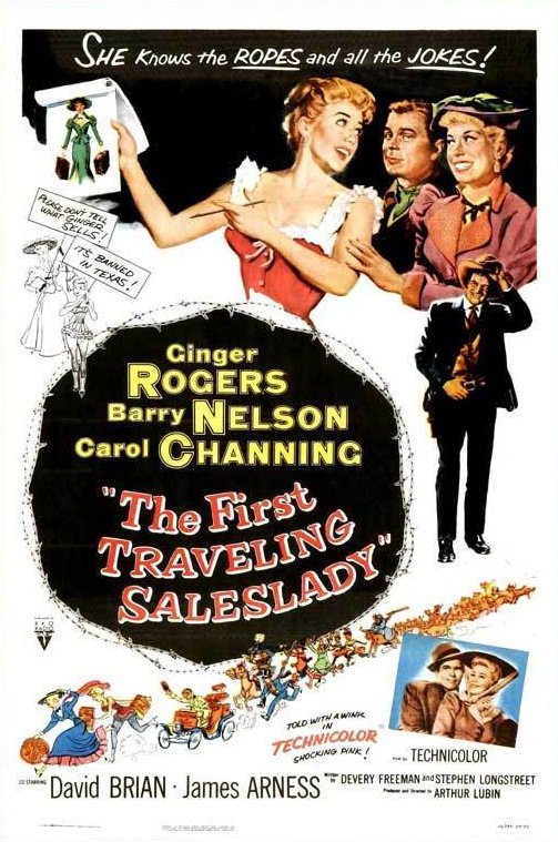 The First Traveling Saleslady (1956) - Ginger Rogers DVD