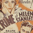 The Crime Of Helen Stanley (1934) - Ralph Bellamy  DVD
