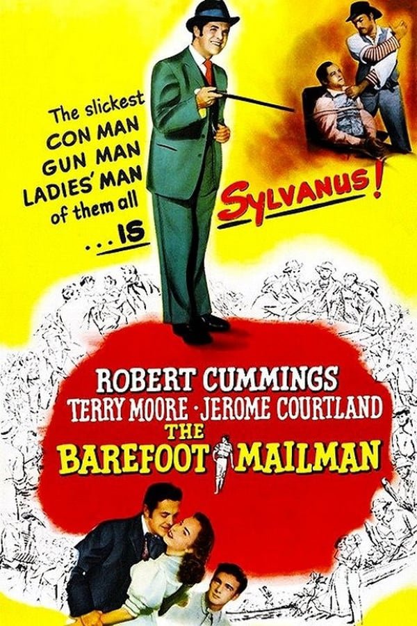 The Barefoot Mailman (1951) - Robert Cummings DVD