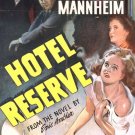 Hotel Reserve (1944) - James Mason  DVD