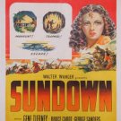 Sundown (1941) - Gene Tierney  DVD