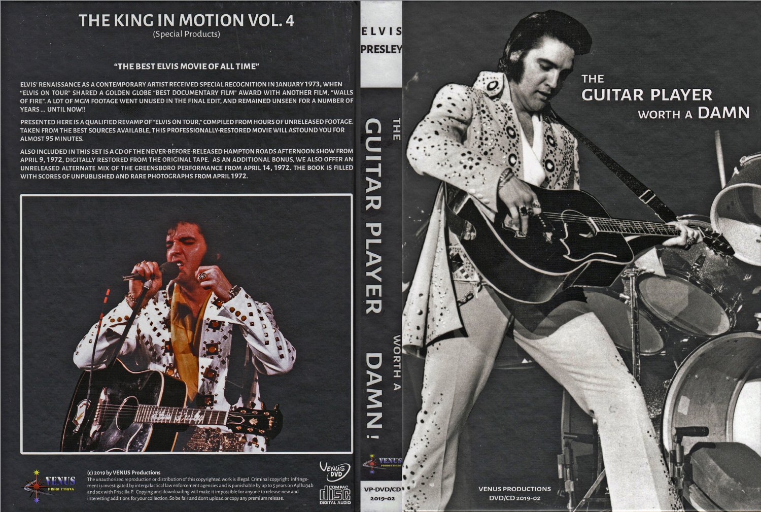 Elvis - The Guitar Player Worth A Damn  DVD