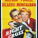 Right Cross (1950) - June Allyson  DVD