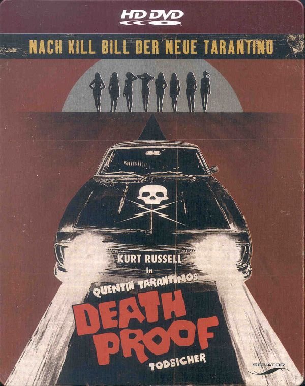 Death Proof (2007) - Kurt Russell Steelbook  HD DVD