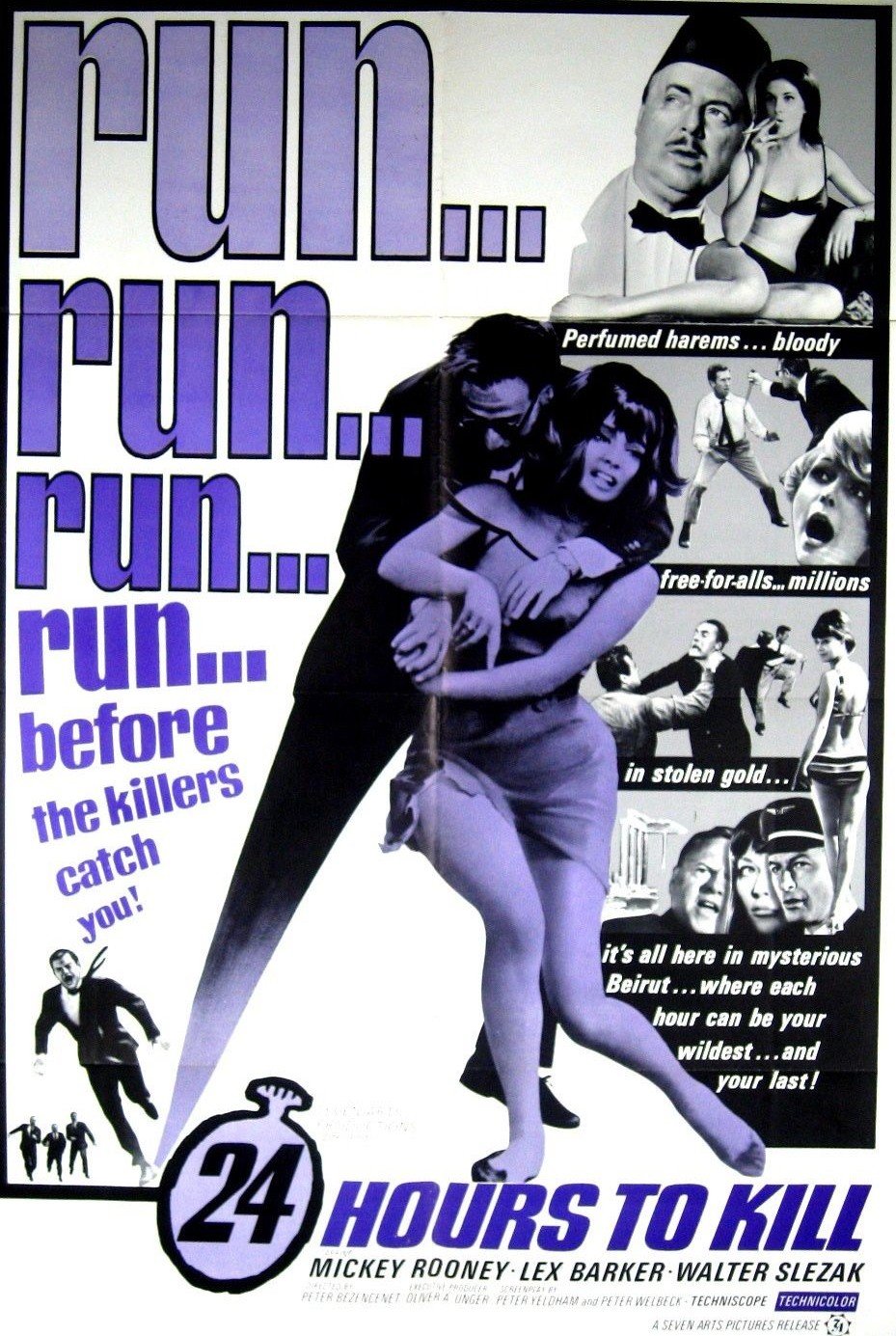 24 Hours to Kill (1965) - Lex Barker  DVD