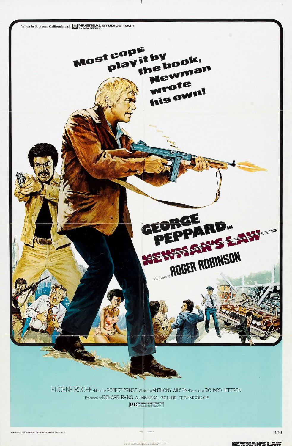 Newman&Acirc;&acute;s Law (1974) - George Peppard  DVD