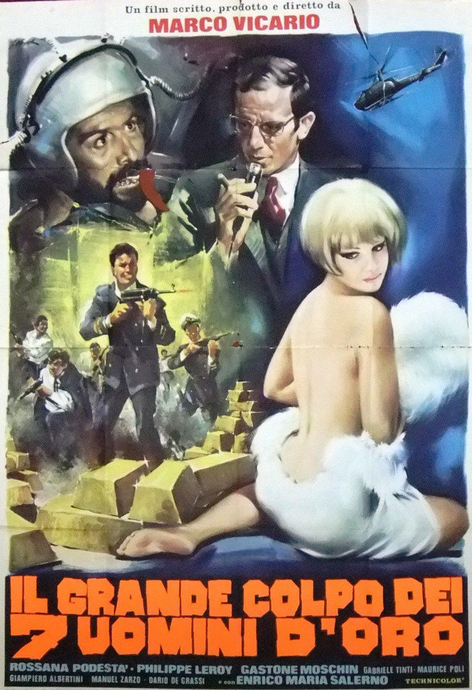 Seven Golden Men Strike Again (1966) - Philippe Leroy  DVD