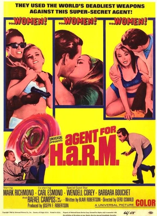 Agent for H.A.R.M. (1966) - Mark Richman  DVD
