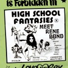 High School Fantasies (1974) - Rene Bond  DVD