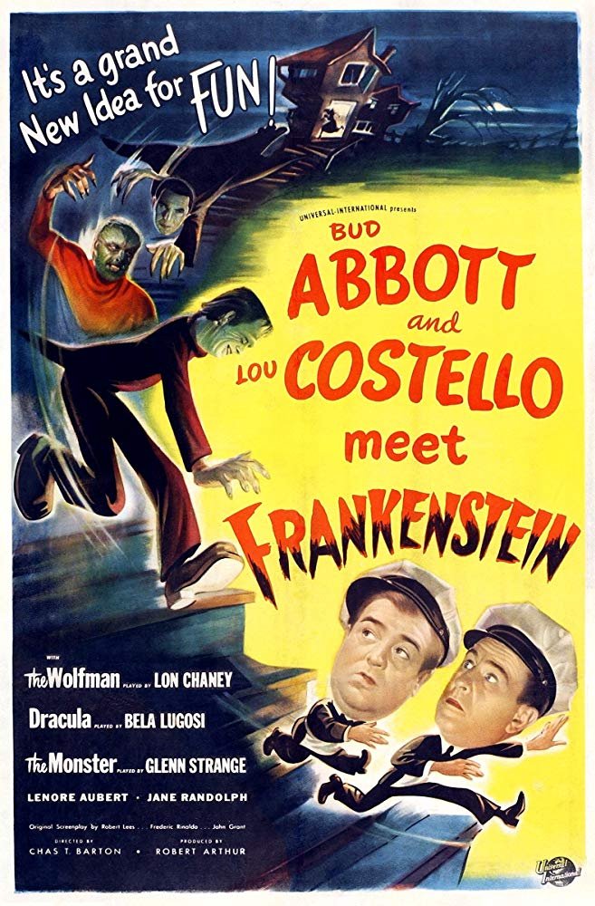 Abbott And Costello Meet Frankenstein (1948)  Colorized  DVD
