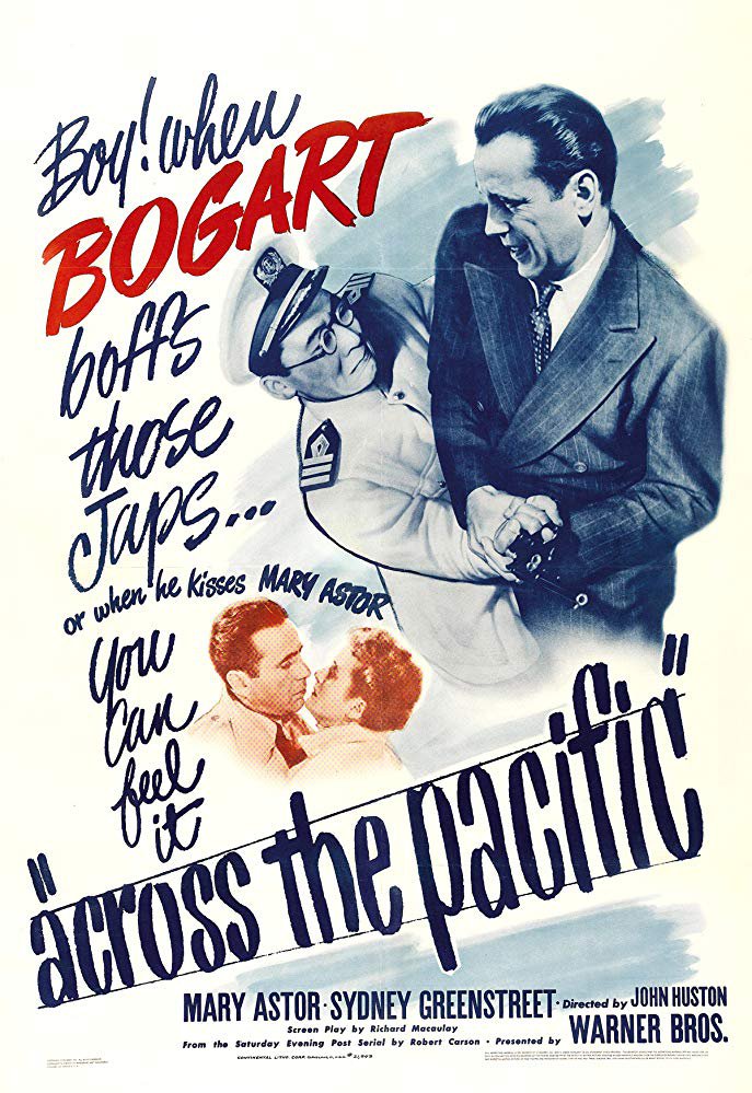 Across The Pacific (1942) - Humphrey Bogart  Colorized Version  DVD