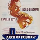 Arch Of Triumph (1948) - Ingrid Bergman  Colorized Version  DVD