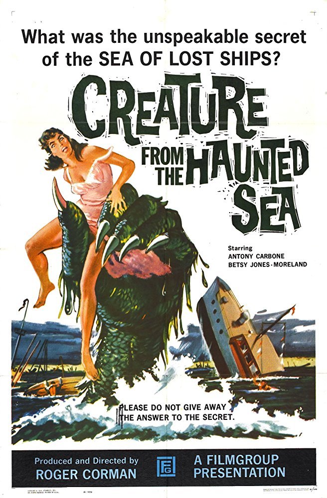 Creature From The Haunted Sea (1961) - Antony Carbone  Colorized Version  DVD