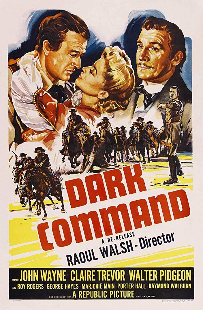 Dark Command (1940) - John Wayne  Colorized Version  DVD