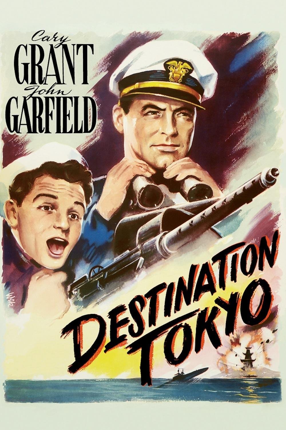 Destination Tokyo (1943) - Cary Grant  Colorized Version  DVD