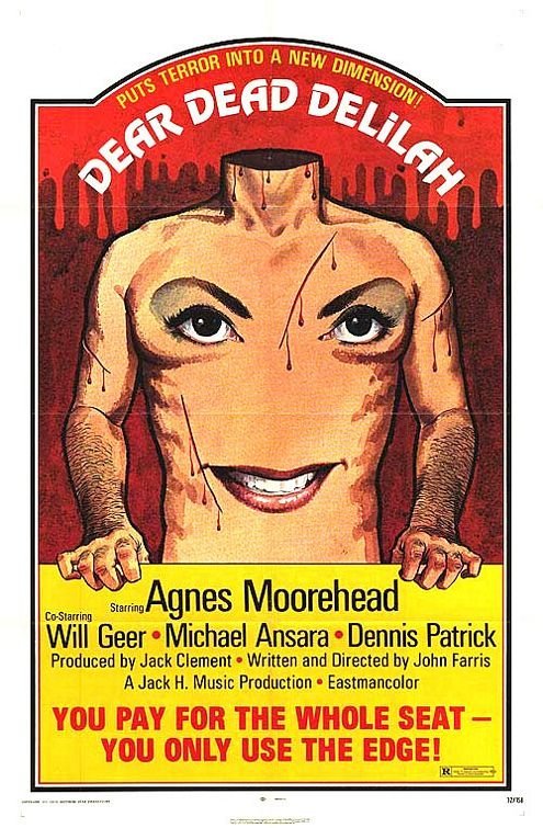 Dear Dead Delilah (1972) - Agnes Moorehead  DVD