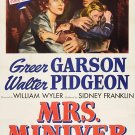 Mrs. Miniver (1942) - Walter Pidgeon  Colorized Version  DVD