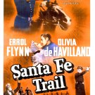 Santa Fe Trail (1940) - Errol Flynn  Colorized Version  DVD