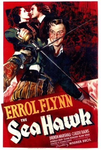 The Sea Hawk (1940) - Errol Flynn  Colorized Version  DVD