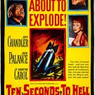 Ten Seconds To Hell (1959) - Jeff Chandler  Colorized Version  DVD
