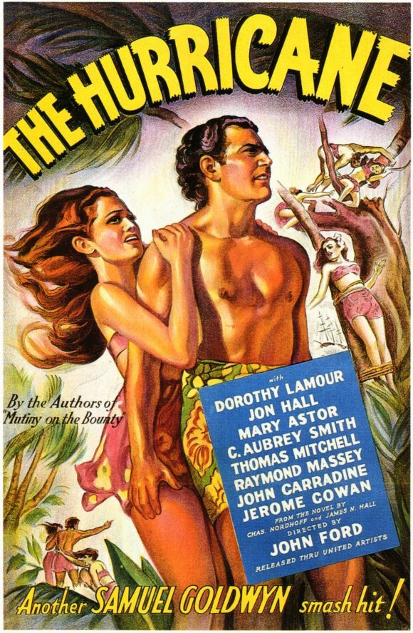 The Hurricane (1938) - Dorothy Lamour  Colorized Version  DVD