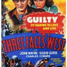 Three Faces West (1940) - John Wayne  Colorized Version  DVD